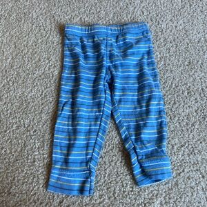 Carter's Blue and Yellow Baby Pants with Fox